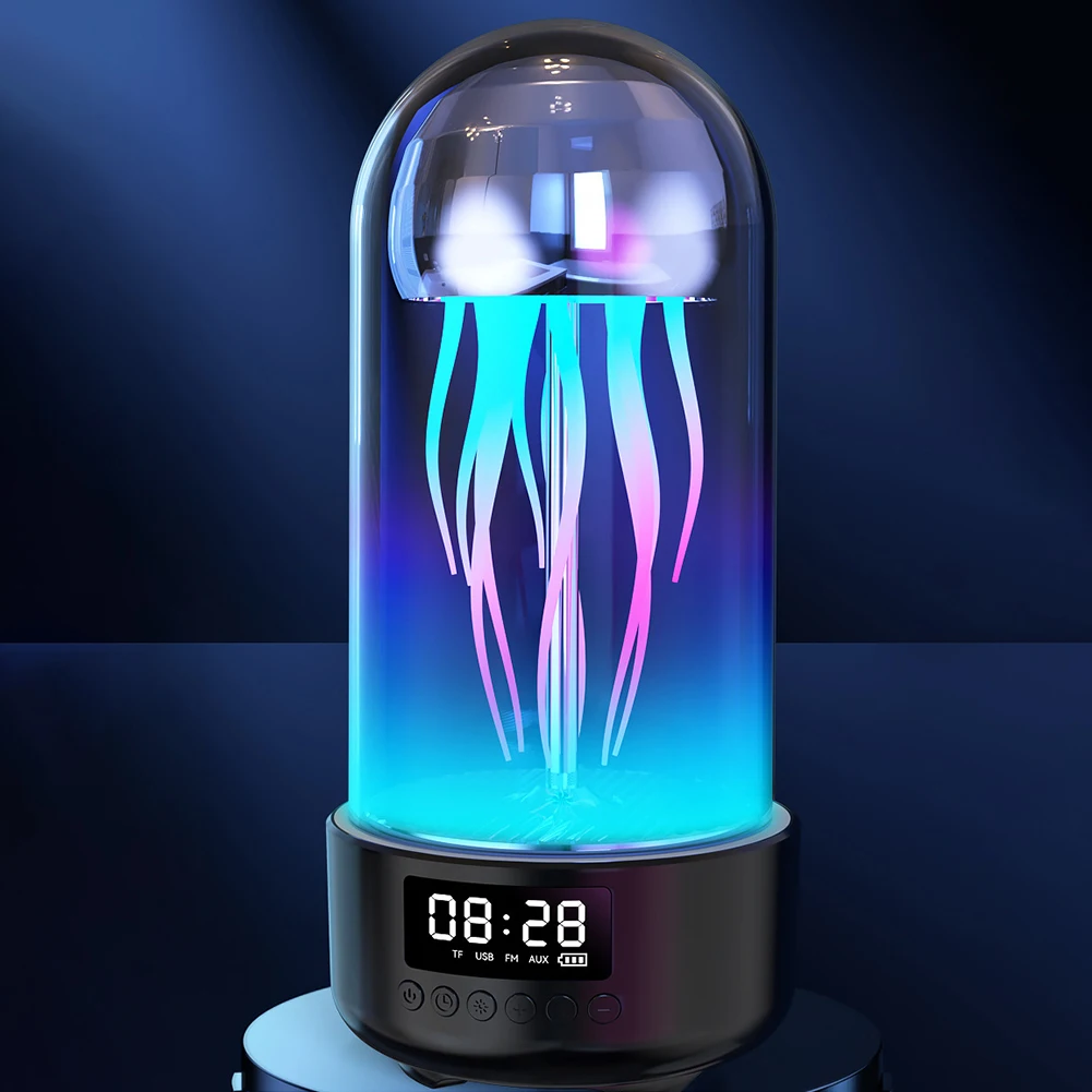 Bluetooth-совместимый механический динамик-медуза с цветной подсветкой умный