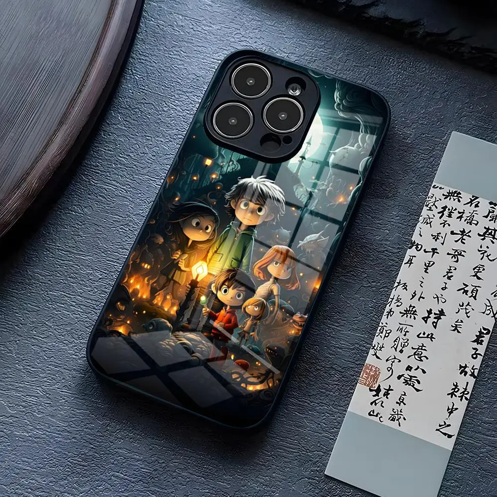 Чехол для телефона из закаленного стекла iPhone 15 Pro Max 14 12 11 13 Mini X XR XS 8 7 Plus SE