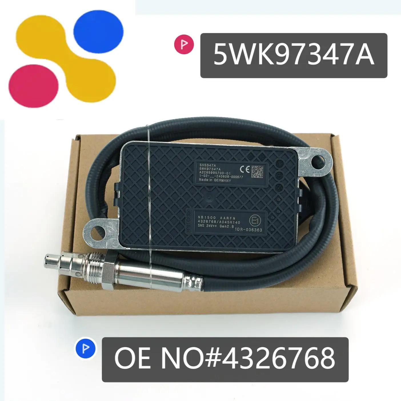 5WK97347A A2C 95995600 82.3244 7557236 CNS10084 Датчик оксида азота Nox 4326768 10R 036363 5WK9 7347A для CUMMINS DAF