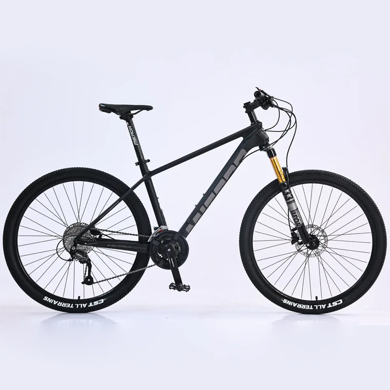 

27.5 Inch Carbon Fiber MTB Bike Hydraulic Disc Brake Carbon 27 Speed Frame Mountain Bicycle Internal Alignment Free Shipping