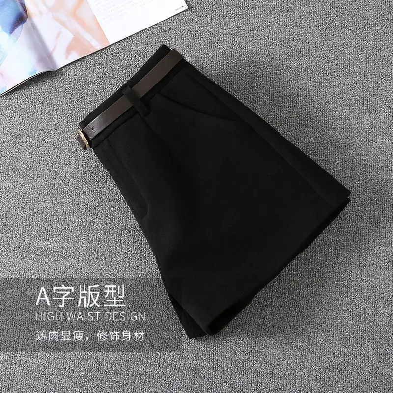 Fashion Shorts Women Suit Shorts Women's Spring Summer 2023 High Waist Loose Casual Straight-Leg A- Line Ropa Mujer Trousers C07