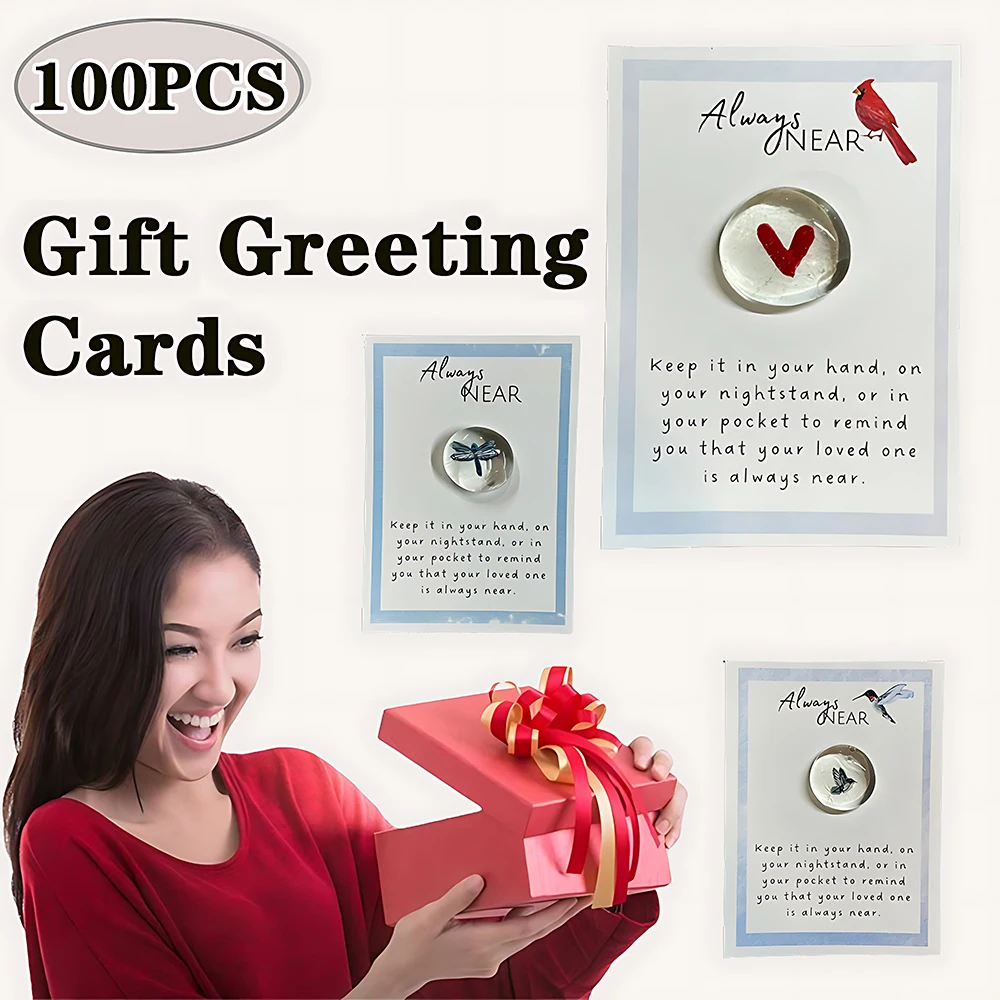 Мини-стеклянный кардинал в форме бабочки сувенир милое маленькое карманное