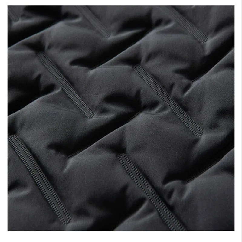 Winter New Men Parkas Coat Casual Jacket Thick Warm Fashion Mens Parkas Jacket Waterproof Zip Streetwear Oversized Free Shipping