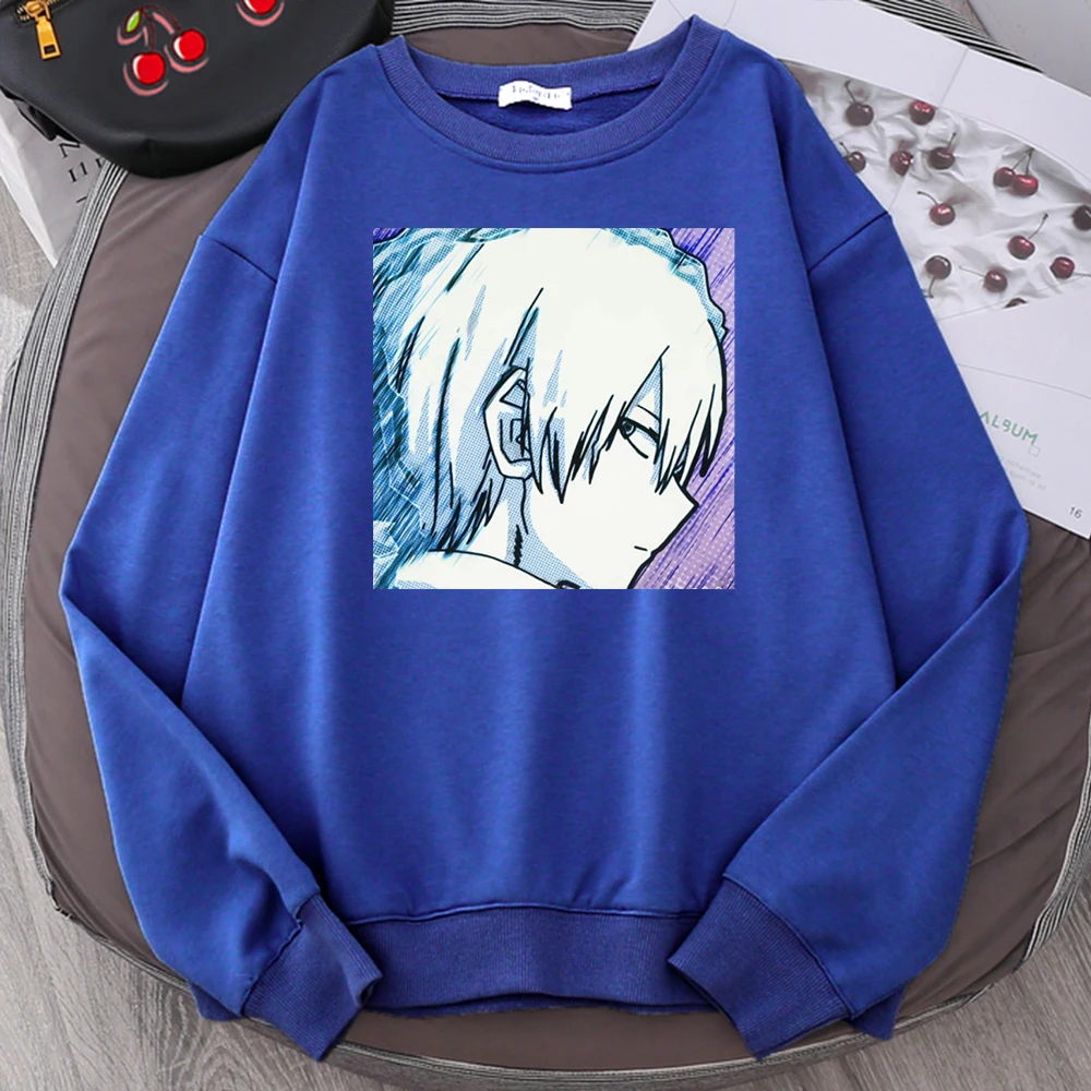 Мужские свитшоты с длинным рукавом и надписью My Hero Академия |