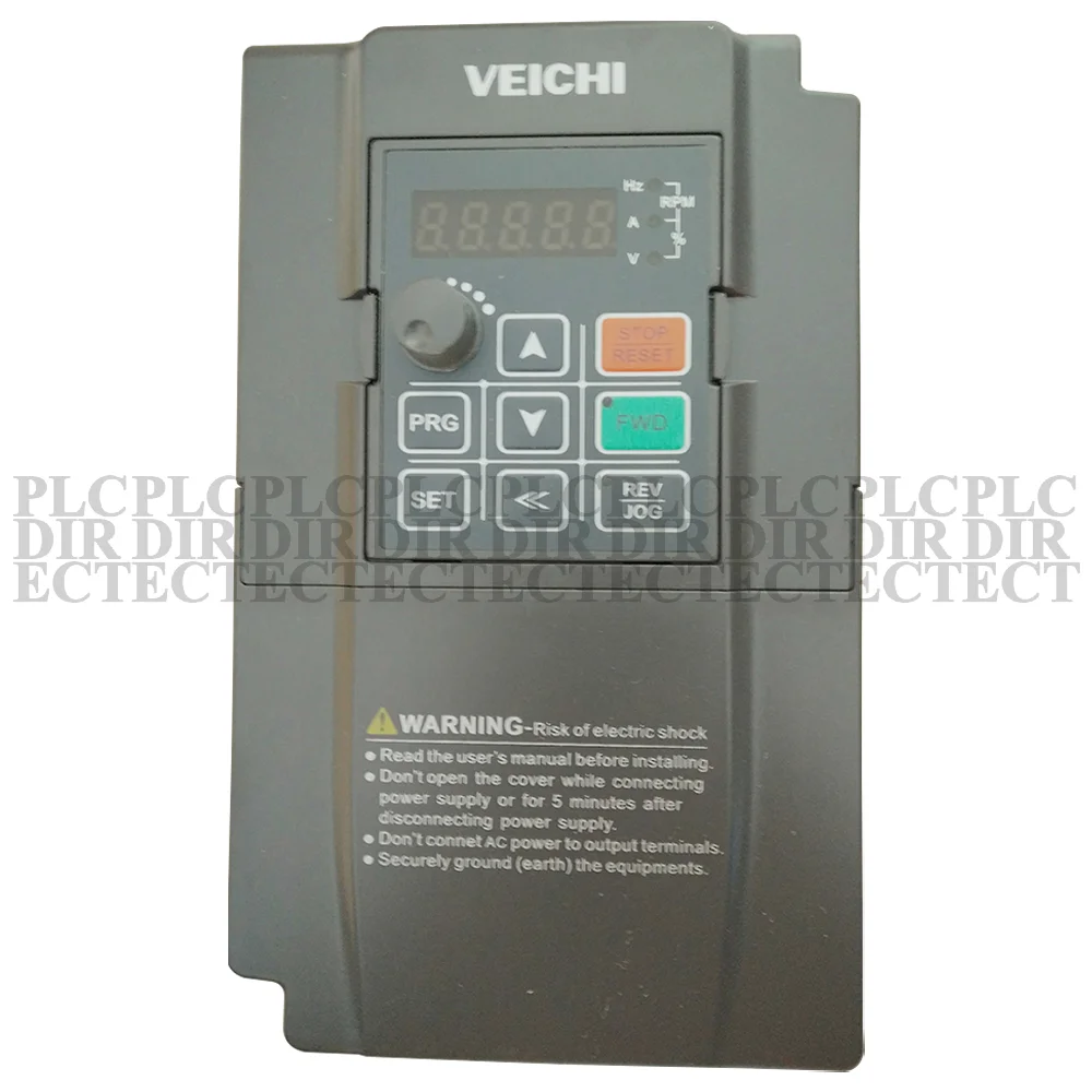 

NEW Veich AC70E-S2-R75G Inverter 0.75KW 1PH AC220V 3PH AC 4A 0-400Hz