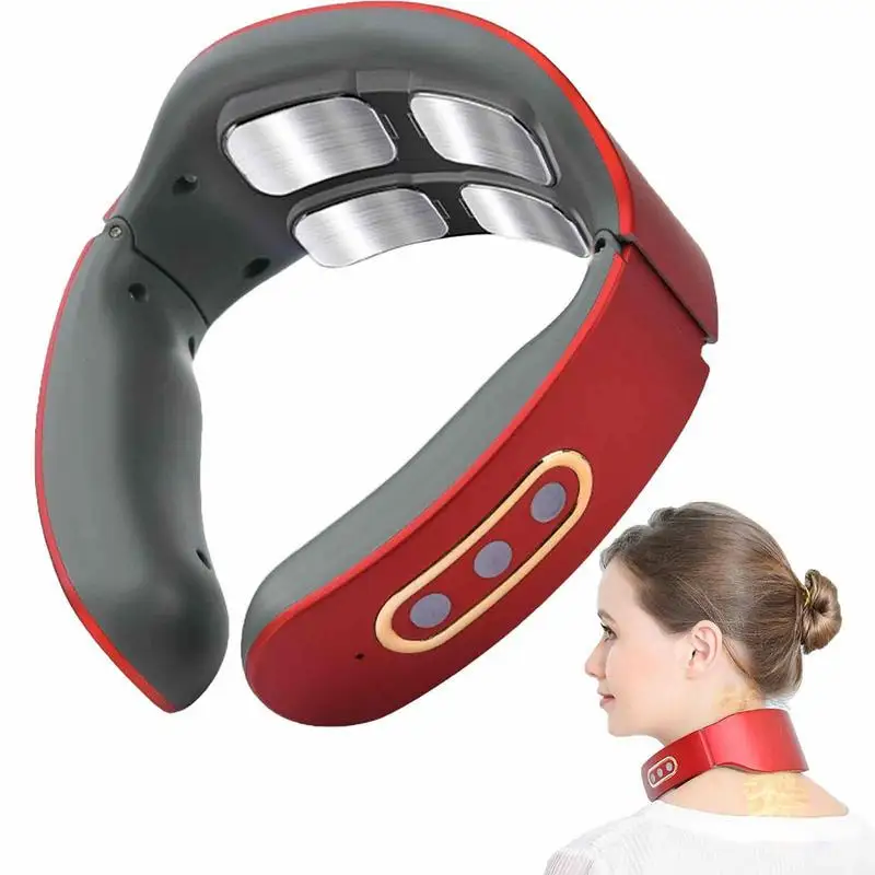 

Электрический массажер для шеи U-образной формы, устройство для массажа глубоких тканей и триггерных точек шеи для расслабления шеи для работников танцора пожилых людей