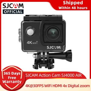 SJCAM SJ4000 AIR, Экшн-камера, Full HD, Allwinner, 4K 30 кадров в секунду, WIFI, 2,0-дюймовый экран, мини-подводная водонепроницаемая спортивная DV-камера