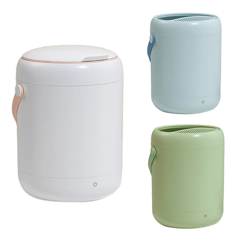 

Mini Portable Compact Student Dormitory Washing Machine Travel Washer For Office Dormitory US Plug