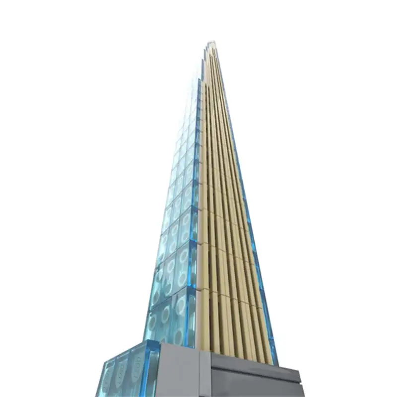 Детский конструктор 111 West 57th Street масштаб 1:800 башня Steinway набор строительных блоков