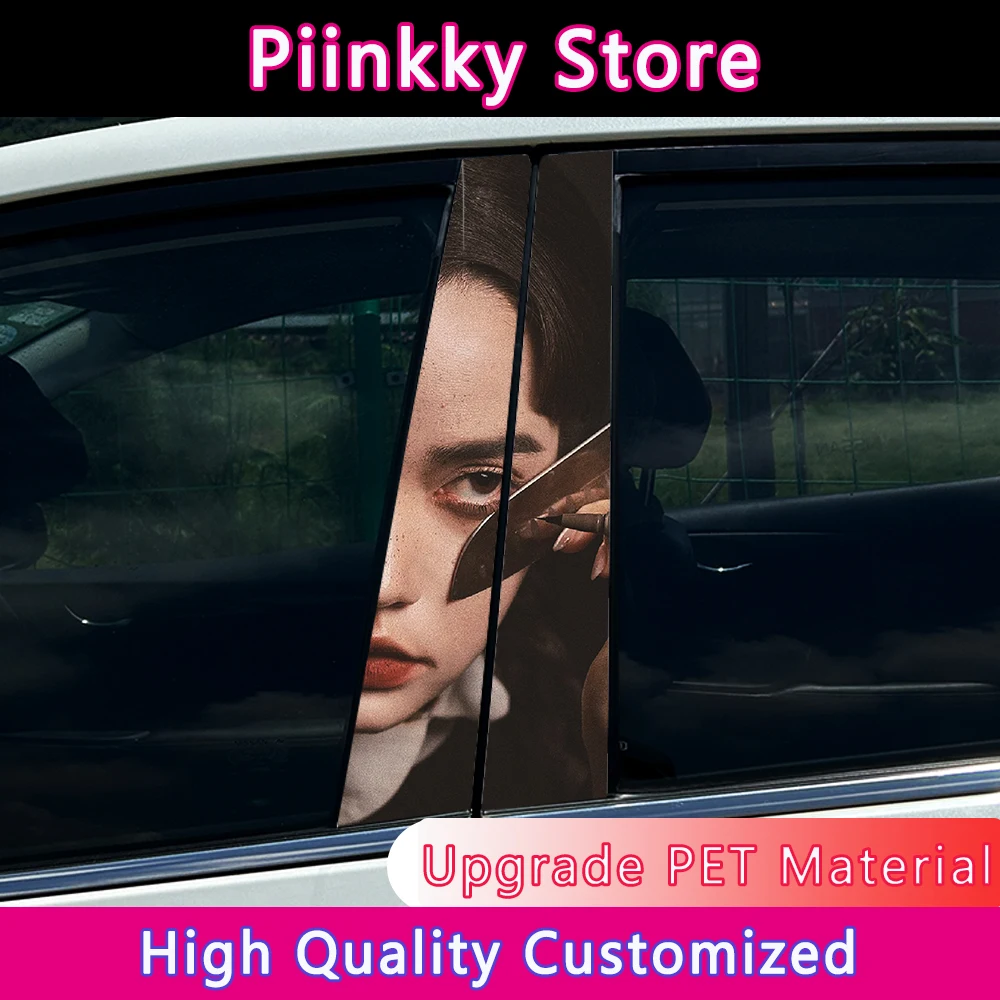 Среда Рука Дядя Автомобильные наклейки Автомобильная стойка B Центральная