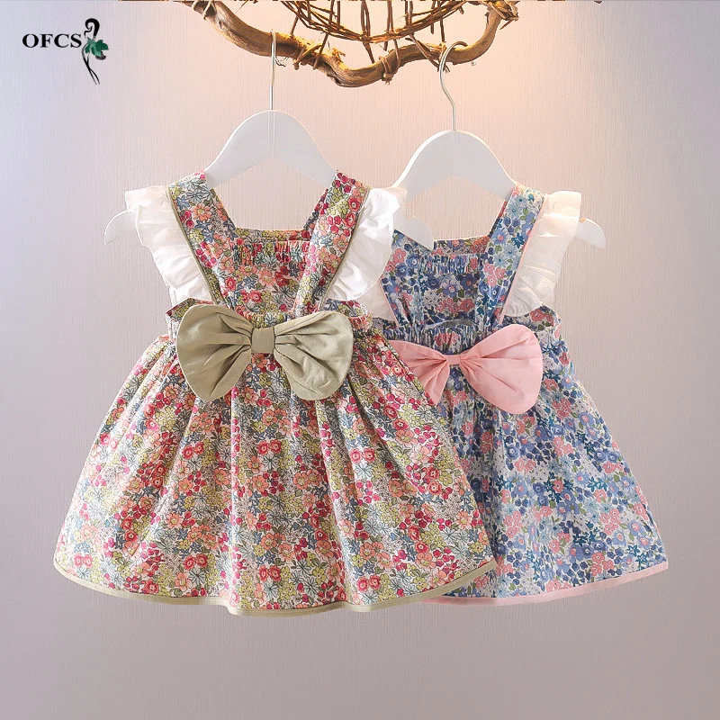 

Летнее Детское платье без рукавов, на возраст 1-4 года