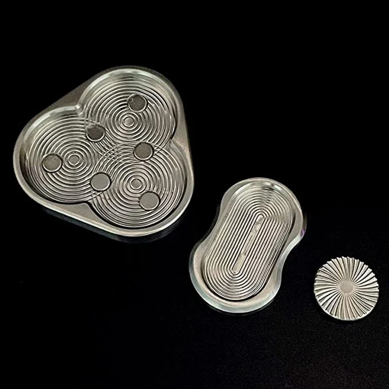 Треугольный Магнитный Слайдер Игрушка-непоседа Металлический Антистрессовый