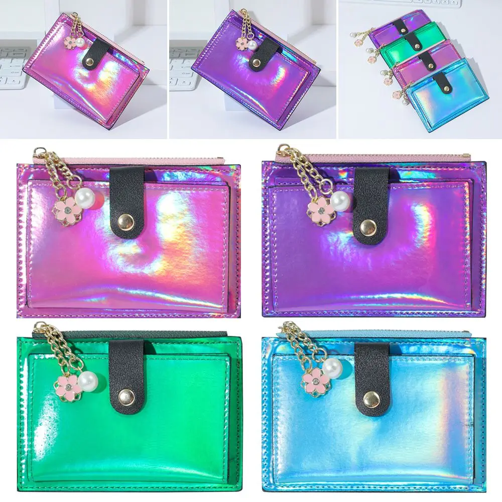 

Simple Women Casual PU Leather Credit Card Holder Bags Money Bag Short Wallet Purse