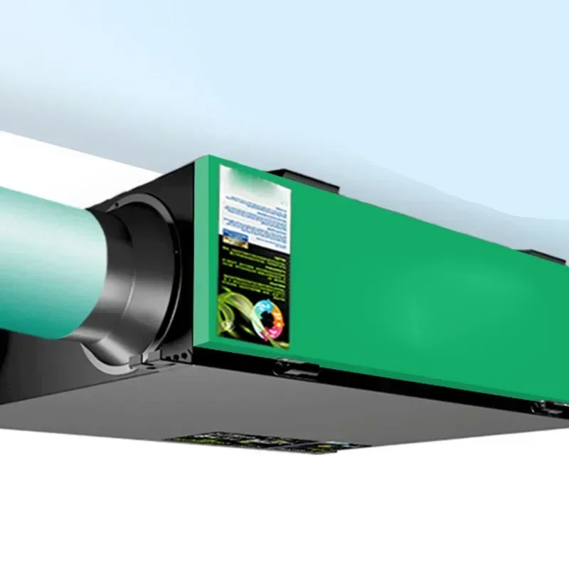 Теплообменная система свежего воздуха бытовой коммерческий потолочный