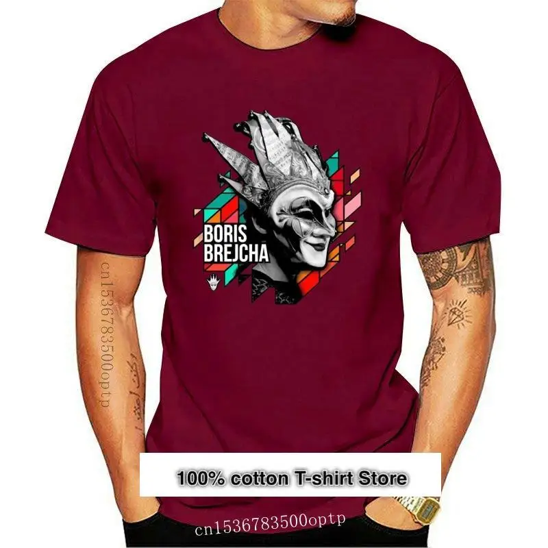 

Camiseta de estilo veraniego, camisa básica antiarrugas con diseños únicos de S-3xl, novedad, Borís Brejcha