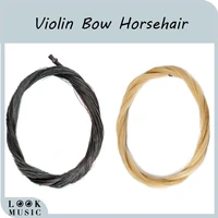 look 1 hank horse hair horse tail hair violin bow hair mongolian horse hair for 44 34 12 14 18 violin bow