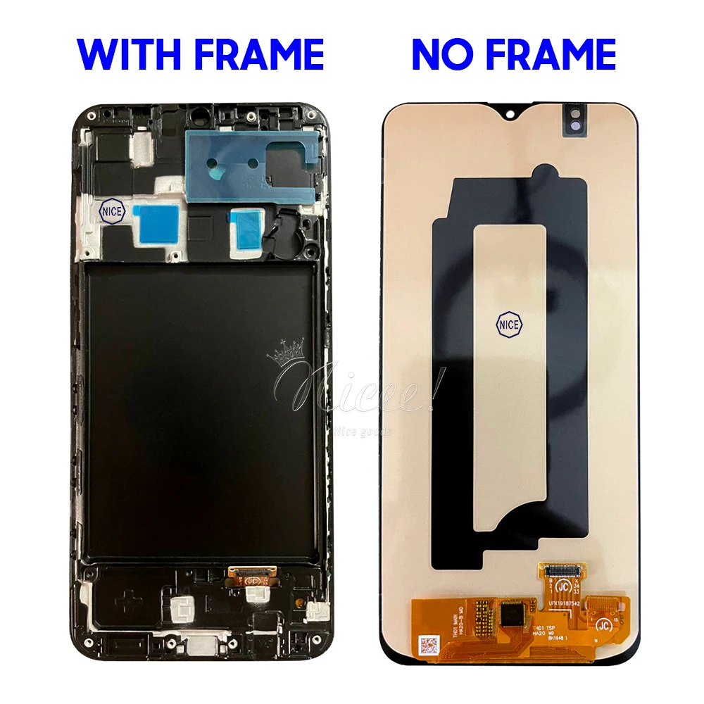Фото Super AMOLED для Samsung A20 A205 ЖК-дисплей с дигитайзером сенсорного экрана для Galaxy SM-A205F A205G A205U Замена дисплея в сборе №3