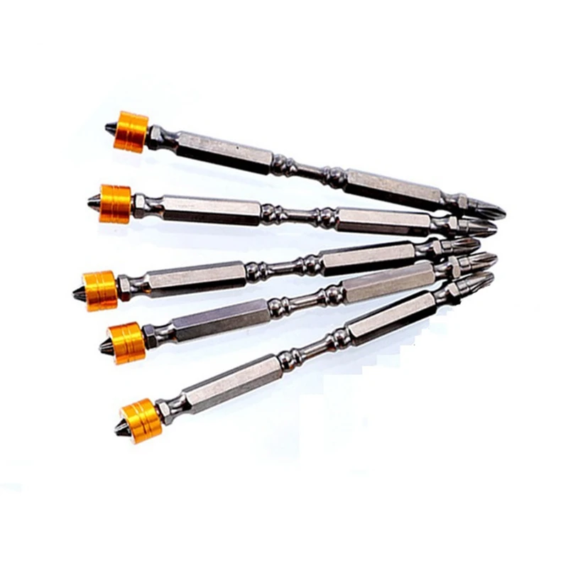 Набор бит PH2 двойной головки Phillips с магнитом и шестигранной головкой 1/4 дюйма из стали D1 для электрических отверток - Акция!