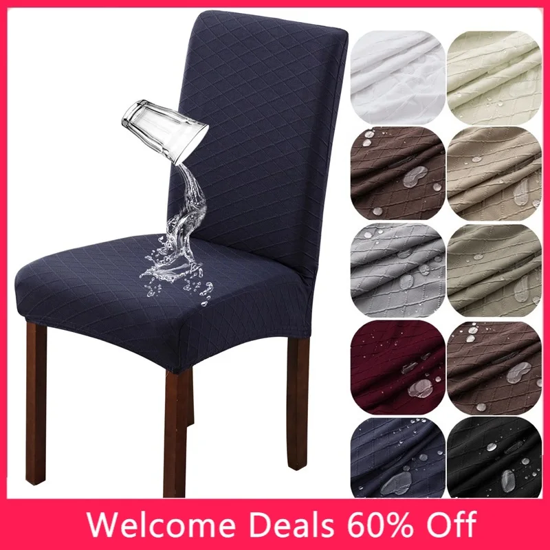 Cover Dining Armless Chair Covers Elastic Furniture Protecto