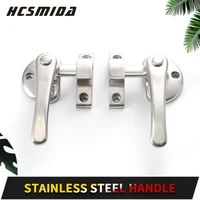 HCSMIDA Factory Direct Stainless Steel Sealed Handle Household Hardware Industrial Cabinet Seal Handles Beveled Pressing Handle