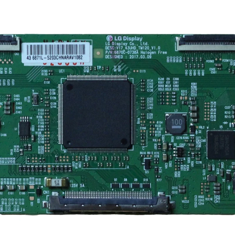6870C-0738A Оригинальная материнская плата Sony T-con 6870C 0738A для телевизора 43 дюйма 49