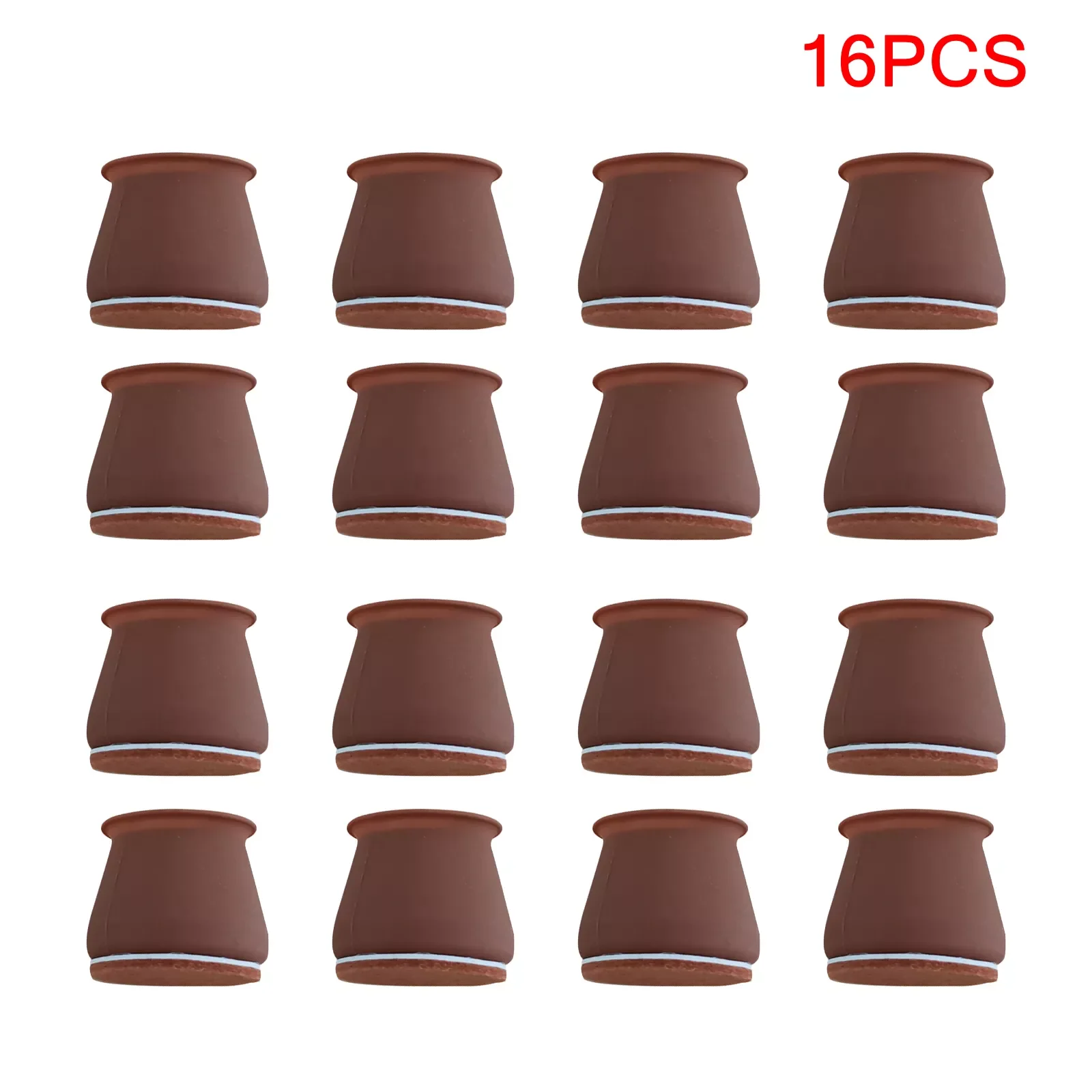 

16pcs Anti-slip Silicone Furniture Leg Protection Cover Table Feet Pad Floor Protector For Chair Leg Floor Protection Table Legs