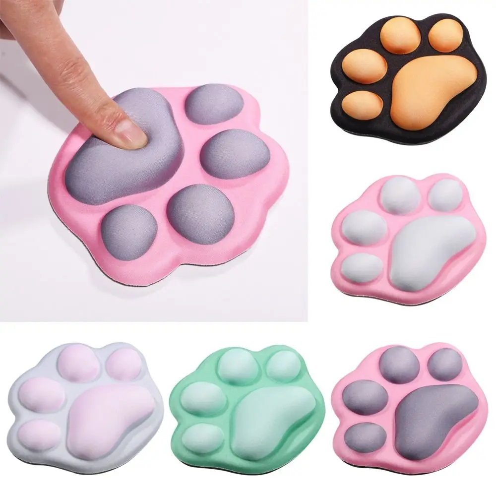 Модная подставка для запястья в форме кошачьей лапы нескользящая защита