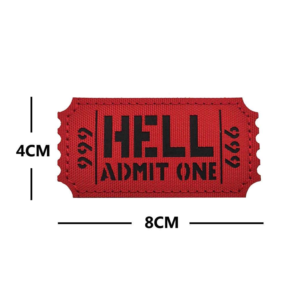 Черная нашивка с буквами к/ф Хамса для сумок шляп рубашек