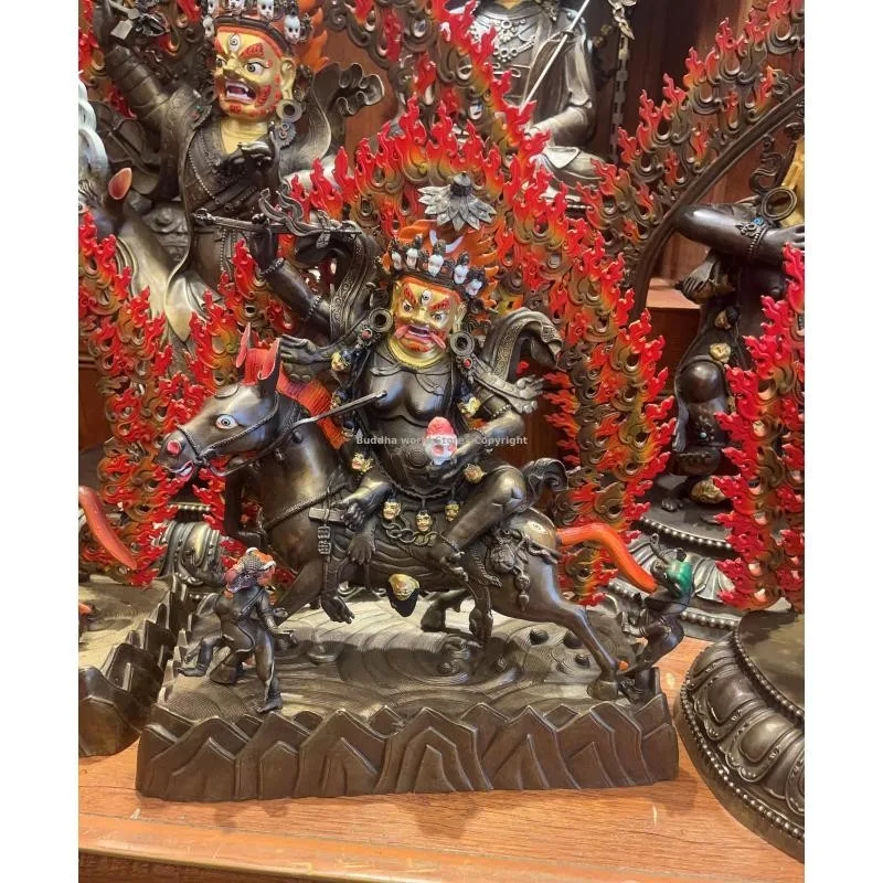 Тибетский храм Паден злалый Лхамо Банарам Дхарма фигурка удачи Будды статуя