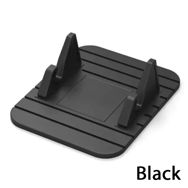 

360 Degree Rotation Cell Mobile Desktop Stand Antiskid Soft Silicone Holder for phone In Car
