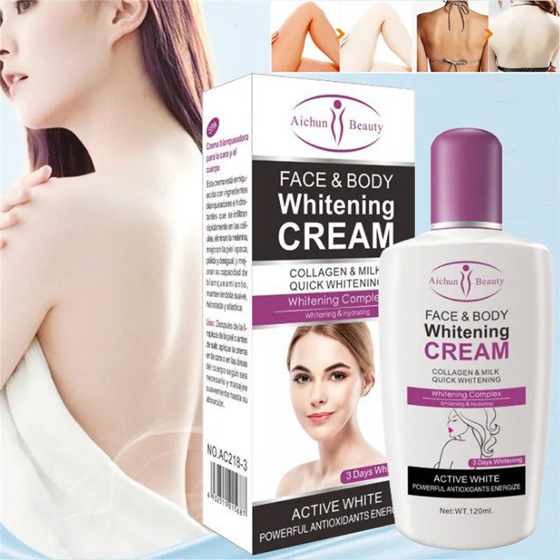 

120g Each Vitamin C Carrot Bleaching Facial Body Cream Skin Whitening Moisturiz Body Lotion Skin Brightening Cream