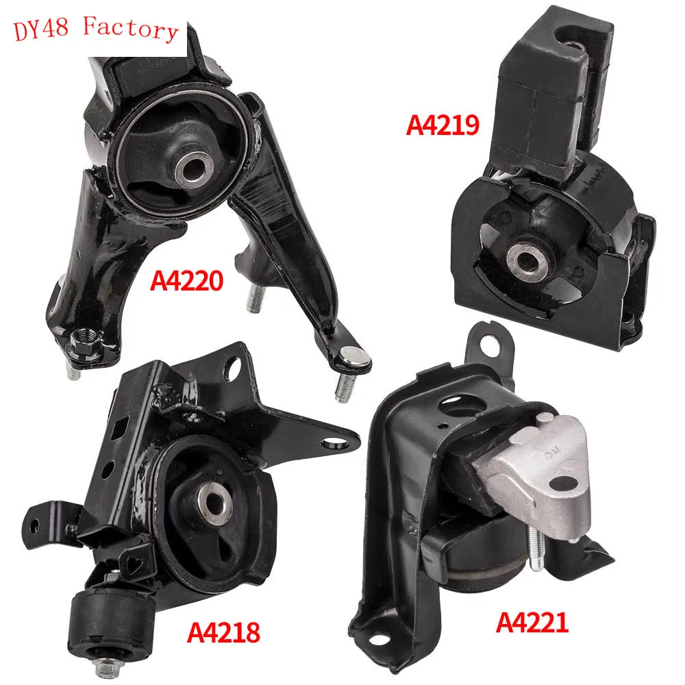 

Комплект из 4-х двигателей и трансмиссионных креплений для Toyota Corolla 2003 л 2008-A4221