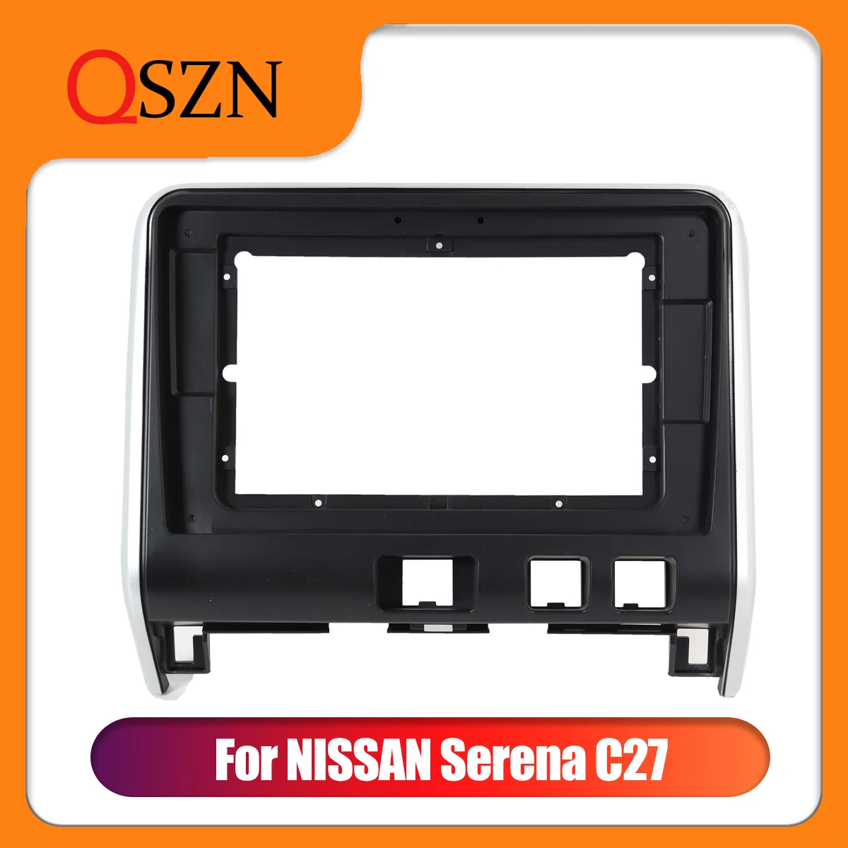 

Автомобильный радиоприемник 2 Din, 10,1 дюйма, установка DVD, GPS, Mp5, ABS, ПК, пластиковая рама для планки, для Nissan Серена C27 2016-2021, комплект для приборн...