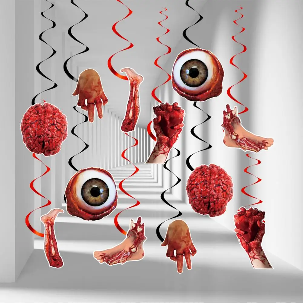 

Хэллоуин тянуть флаг Хэллоуин дом с привидениями искусственное украшение реквизит для детской торты многоразовое для страшного дома