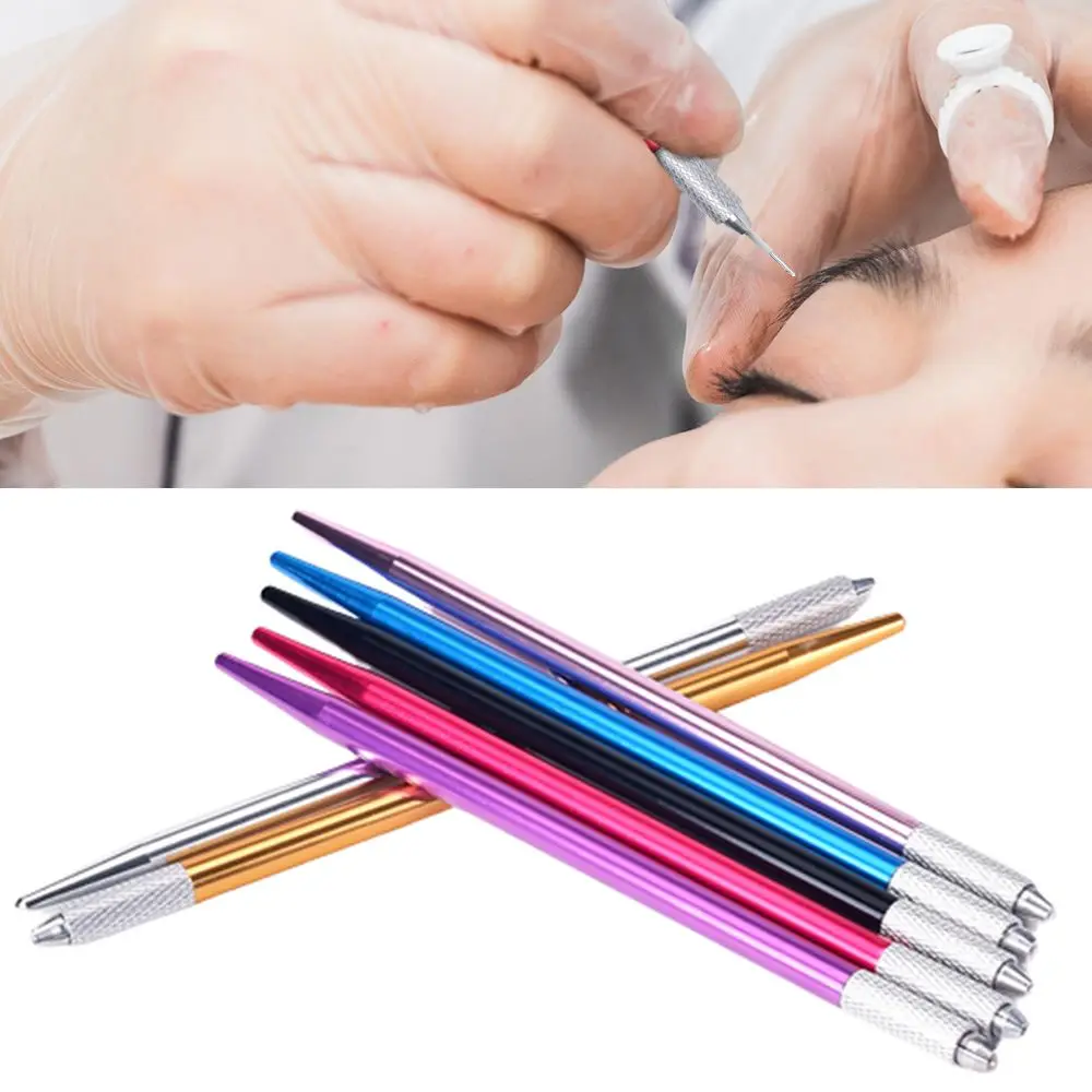 

New Professional Eyebrow Tattoo Pencil Microblading Tattoo Machine Tool Permanent Makeup Body Lip Eyebrow Tattoo Art Manual Pen