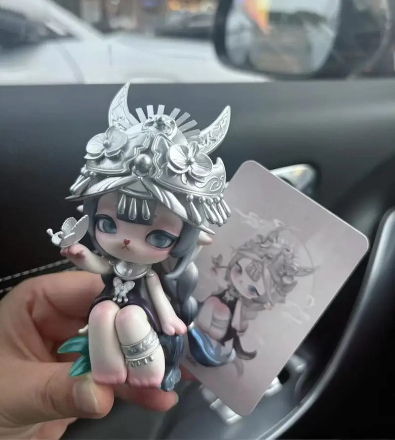 Фото Коллекционная фигурка Ninimo Seasonal Whisper Blind Box: модная кукла-украшение для рабочего стола, модель игрушки, праздничный подарок для друга №5