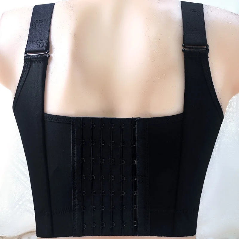 Plus Size Deep Cup Push Up Bras Women Bra Hide Back Fat Underwear Shaper Incorporated Full Back Coverage Lingerie
