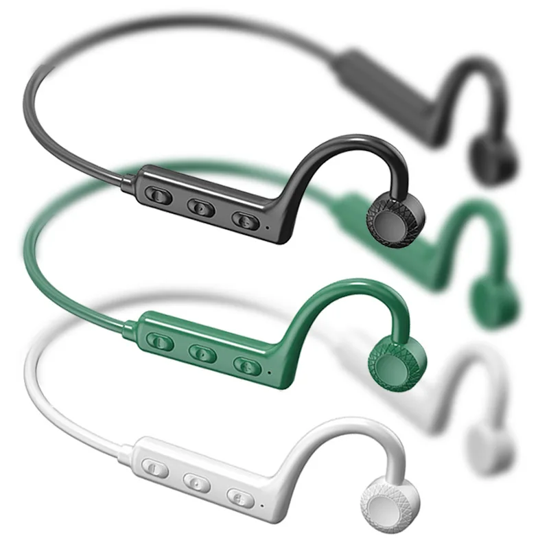 Беспроводные Bluetooth наушники для спорта с костной проводимостью, TWS наушники, наушники Handsfree Cellphones KS19 ON.