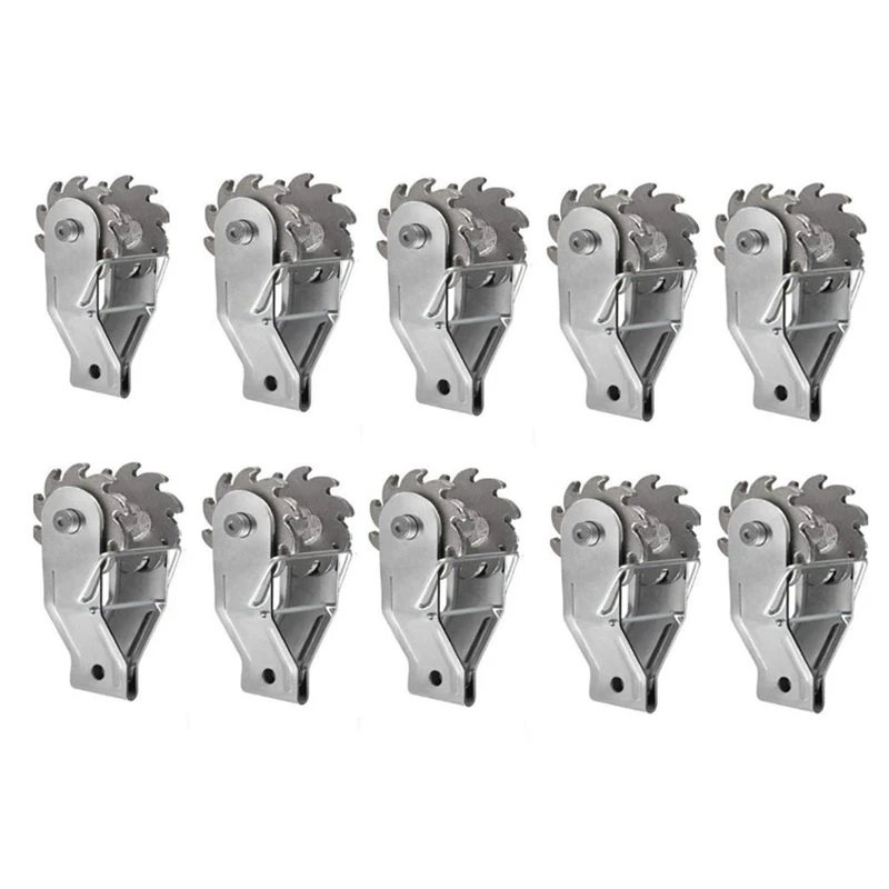 

BMDT-10Pcs Fence Tensioner Heavy Duty In-Line Wire Strainer Wire Ratchet Tensioner For Electric Fence Farm Fence