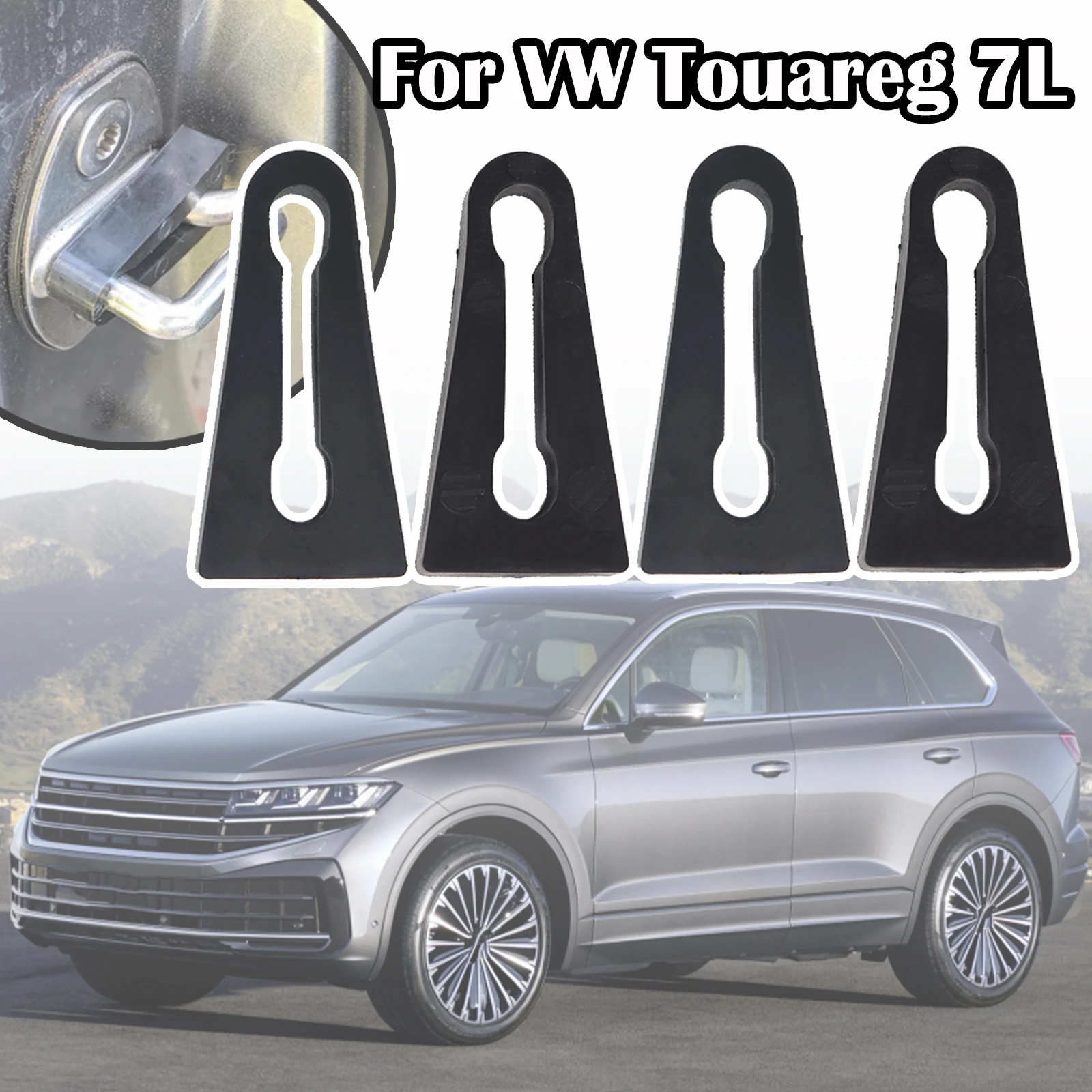 Автомобильный звуковой демпфер для VW Touareg 7L 7P амортизатор дверного замка 2003 2004 2005