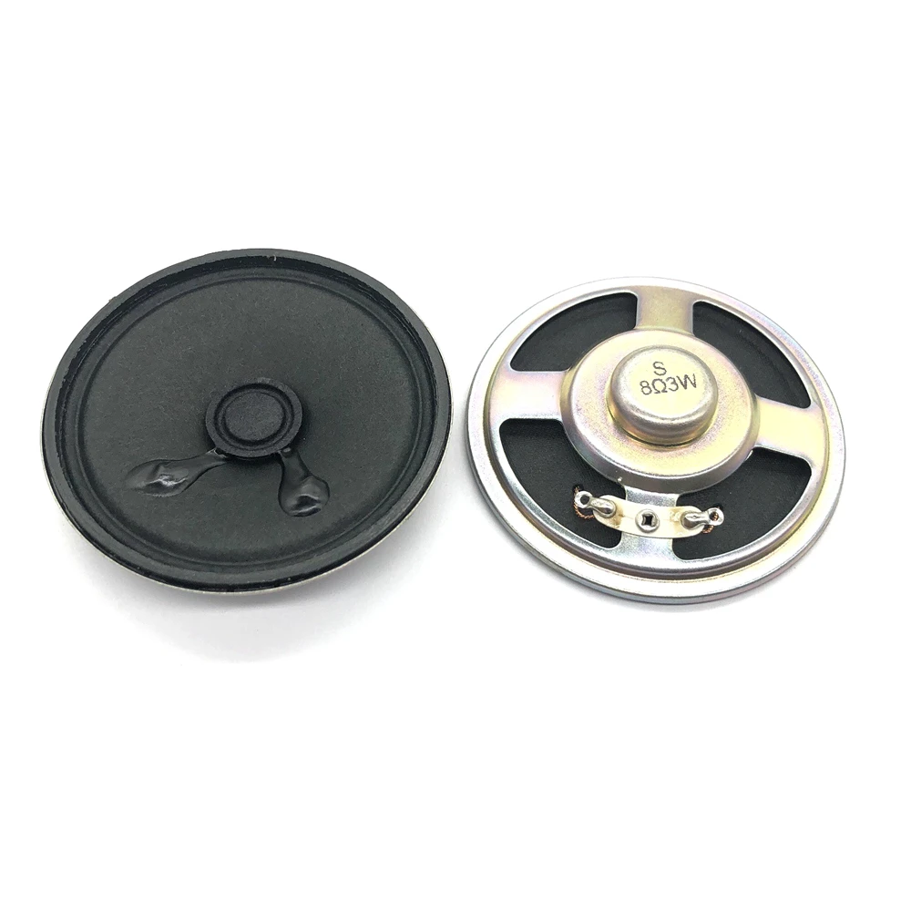 

66mm Voice speaker 6.6cm 8 Ohms 1/2/3W Paper Cone Horn DIY Audio Appliances