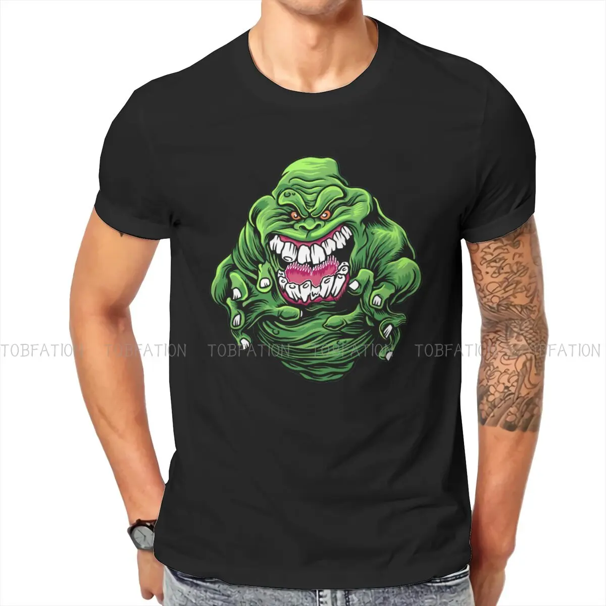

Футболка мужская с круглым вырезом, из полиэстера, 6XL