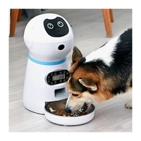 smart feed automatic dog and cat feeder timing quantitative controller feeding bowl with voice infrared sensor pets accessories