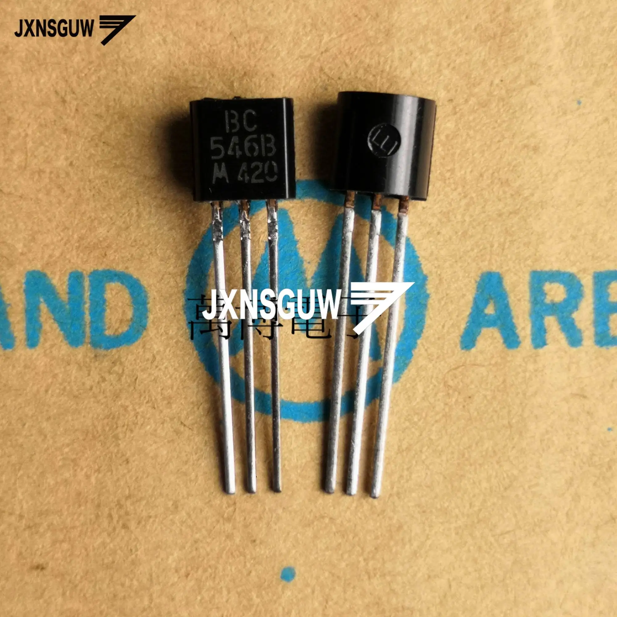 

10PCS Original MOT BC546 B TO-92 Transistor 546 Audio Power Amplifier BC546B Transistor Triode Boxed copper feet Made in Korea