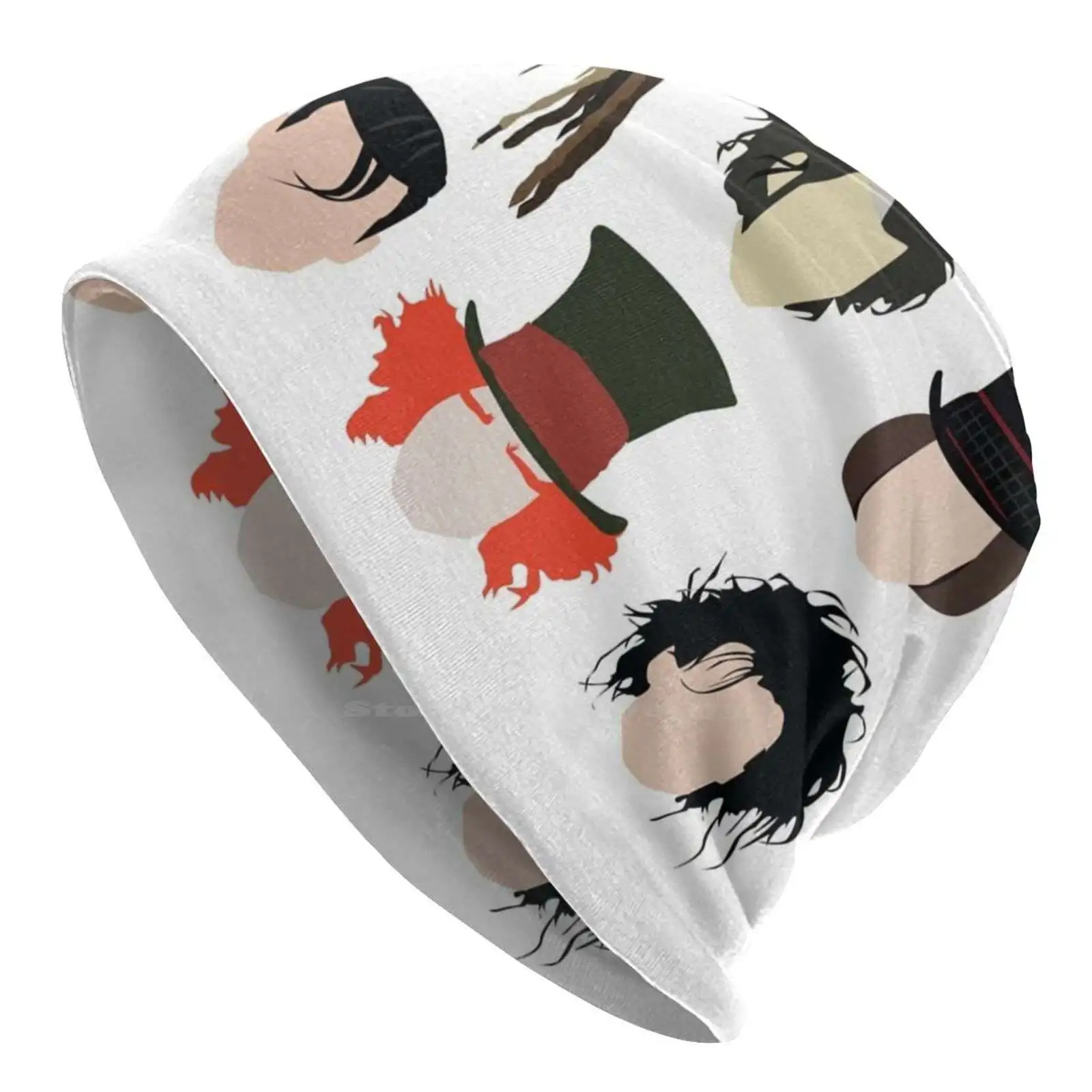 Трикотажная шапка с изображением знаменитых персонажей Джонни Depp теплая уличные