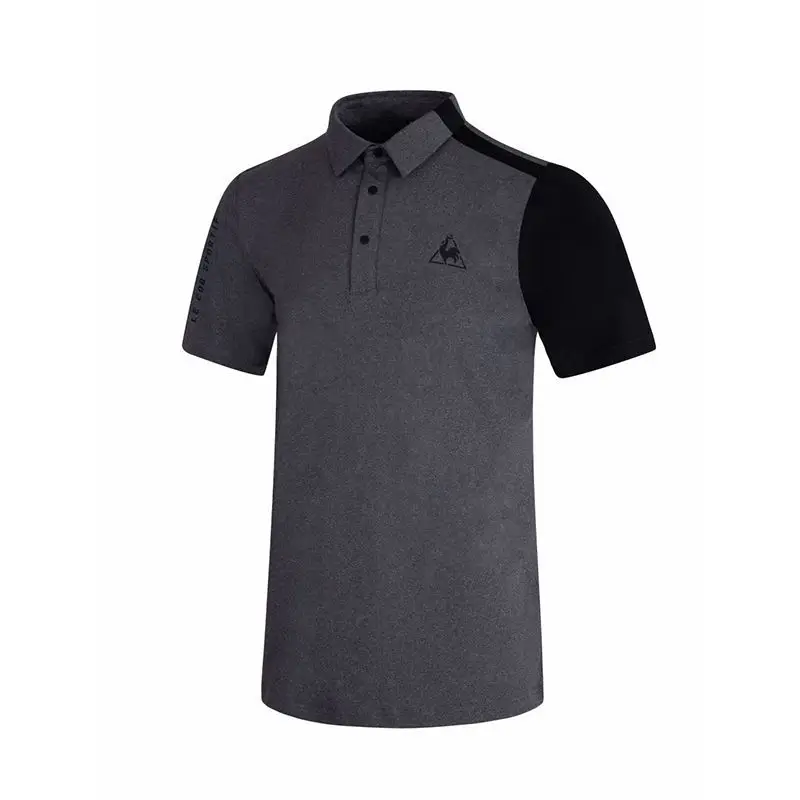 New Golf Shirts for Men's Outdoor Sports Short Sleeve Golf Suit Fashion Polo Shirt Summer Quick-drying Top Lapel Golf Clothes
