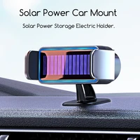 solar car phone holder compatible with iphone series all smartphones air outlet mount universal stand car mobile phone holder