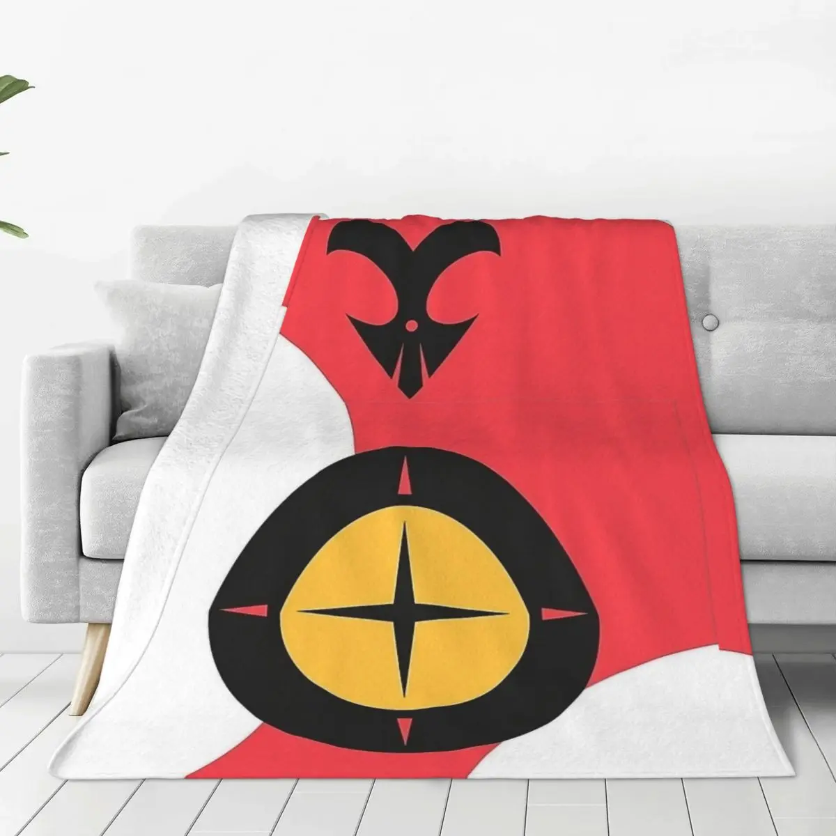 Нечеткие одеяла Helluva Blitzo Duffle винтажные пледы для дивана постельные