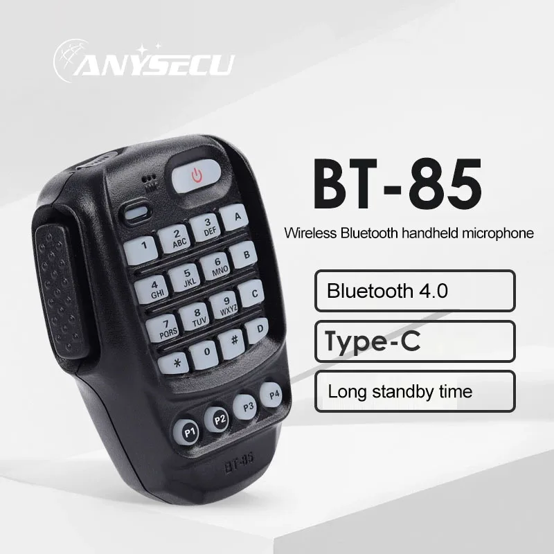 Фото Новый беспроводной радиомикрофон BT-85 для радио YAESU MH-48 SSM-85D FTM-6000R 3000R №2