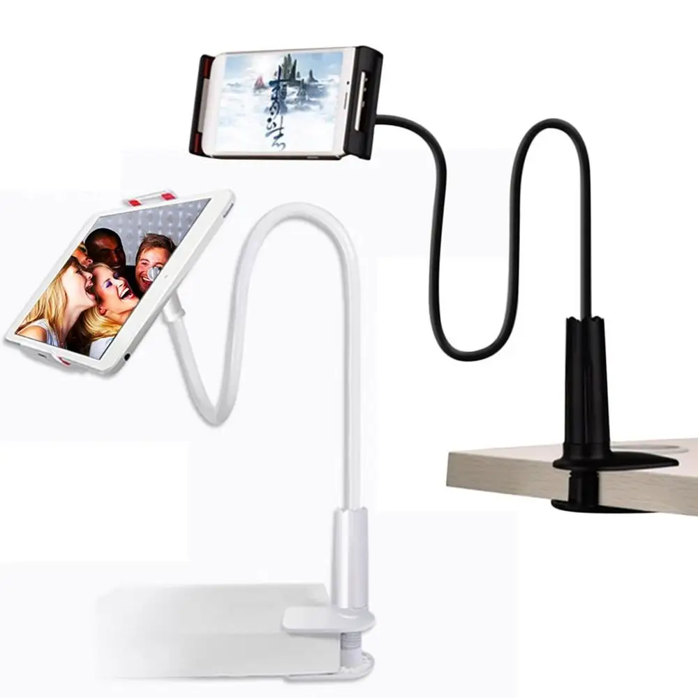 

Длинный держатель для планшета 4-360 дюйма для iPad, iPhone, Xiaomi, Huawei